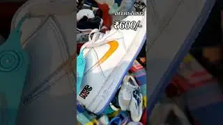 Chor Bazar Shoes market | Nike colour changing shoe सिर्फ़ 600 में 🤯😱