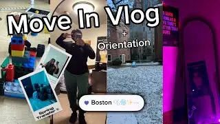 College🤓 Move In Vlog📦 | Spring🌸 Transfer📚 