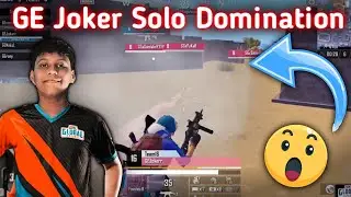 🇮🇳GE Joker 1 v 3 In Last Circle 😱 | GE Joker Solo Domination 💥| #gejoker #genakul #gehacking
