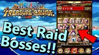 My Top 5 Most Used Raid Bosses!! | One Piece Treasure Cruise