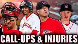 RED SOX INJURY NEWS, CALL UPS, AND MORE!!