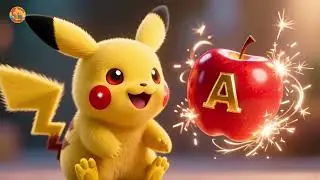 Pikachu&rsquo;s ABC Song ⚡📚 | ABC Song for Kids | Alphabet Learning Video