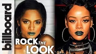 Rihanna's Makeup Artist Mylah Morales, RiRi Makeup Tutorial | Billboard Rock The Look