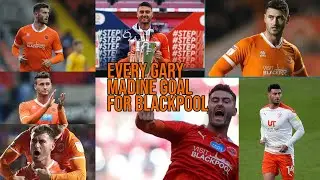 Every Gary Madine Goal For Blackpool Fc
