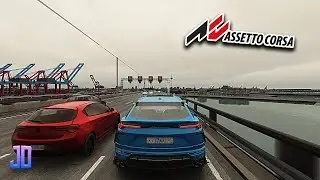 Tuned Lamborghini Urus Cutting Up POV Hamburg map NO HESI | Assetto Corsa | T300 RS