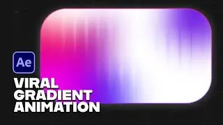 How to make THE VIRAL Gradient Animation In After Effects