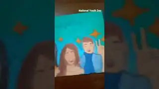 National Youth Day 💚, #nationalyouthday #drawing #idea #kids