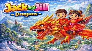 Jack and Jill &ndash; Dragons Version 🐉🔥 | Magical Nursery Rhyme for Kids | Fantasy Song