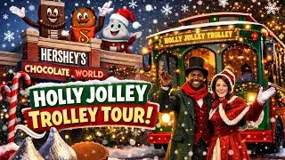 Hershey, PA Holiday Trip 🎄 | Tru by Hilton Tour, Chocolate World & Sweet Lights Trolley