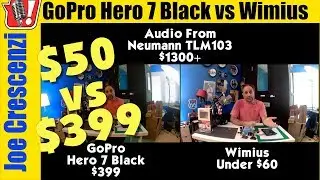 $399 GoPro Hero 7 Black vs Wimius, $55 Chinese Sports Cam