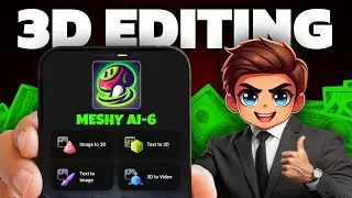 Meshy 6 Preview is here 🎉 &mdash; introducing Sculpting-Level AI 3D Modeling for the first time.