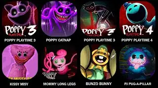 Poppy Playtime Chapter 3 Popp Playtime Poppy Playtime:Huggy Wuggy, Kissy Missy, Mommy Long Legs 🕷️