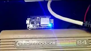 ESP8266 Based C=64 WiFi MODEM build v1.0