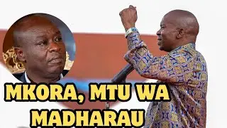 'Nchi haijengwi na maneno ya upuzi, kelele, vurugu na matusi' DP Kindiki ROASTS Gachagua!!