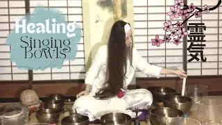 【TIBETAN SINGING BOWLS】Full body healing・Music meditation for CELLS REGENERATION