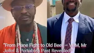 &ldquo;From Plane Fight to Old Beef &mdash; VDM, Mr Jollof & Portable&rsquo;s Past Revealed!&rdquo;