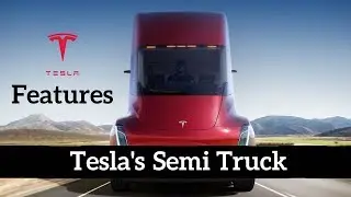 Tesla Electric Semi Truck Features 🚚