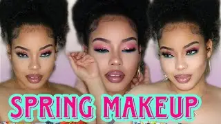 Spring Makeup Tutorial | Flirty Makeup | Asia Dionna  #springmakeuptutorial #MAKEUPTUTORIAL