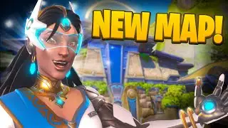 ИГРАЕМ ЗА SYMMETRA НА НОВОЙ КАРТЕ RUNASAPI! | Overwatch 2