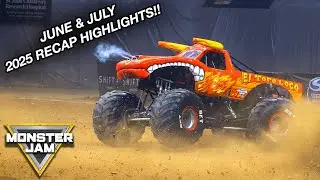 June & July 2025 Recap | Top Freestyles & Racing Wins | Monster Jam