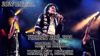 Michael Jackson - Bad Tour Live In Kansas City (February 23, 1988)
