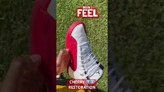 Fresh Deep Clean & Repaint for these Cherry 🍒 12s 🧼🫡 #sneakerrestoration #jordan12