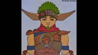 Jak 3 Drawing Animation By THELAST:MEDICALNINJA