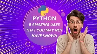 Python Top 5 Uses Today #shorts #trending #python #pythonprogramming #pythontutorial #python3