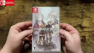 Final Fantasy Tactics The Ivalice Chronicles Nintendo Switch Unboxing