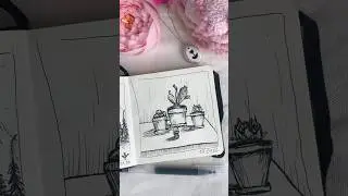 12 день моего челленджа ✨ &laquo;Один день - один рисунок&raquo; #shorts #drawing#sketch