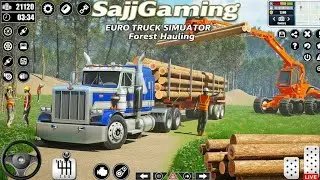 US Euro Truck Simulator 3D Games 🚛 Colourful Car Transport on Extreme Roads | Viral Gameplay