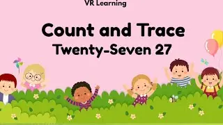 Count and trace 27 || 21 to 30 counting || inwords counting 21 to 30 ||  forward counting 21 to 30