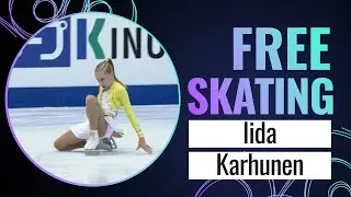 Iida KARHUNEN (FIN) | Women Free Skating | Taipei City 2024 | #FigureSkating