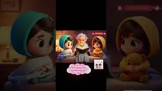 Grandma&rsquo;s Bedtime Story Begins 🌙 | Kids Sleep Story | Chetty & Charms | #shorts
