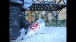 Kenetrek hard tactical boot crunch on drinking cups