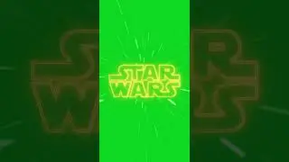 Star Wars Logo Animation &ndash; Green Screen | Cinematic Intro VFX Overlay (Free Download)
