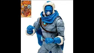 The Flash Captain Cold Page Punchers 7-Inch Scale Action Figure with The Flash Comic Book