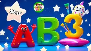 🌟 Learn ABC 123 Colors Shapes and More 🌈 | Baby Learning Videos For 2 Year Old 👶  | A For Apple 🍏