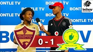 SALES IS ON FIRE 🔥 | Stellenbosch 0 - 1 Mamelodi Sundowns fc 
