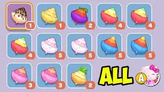 Hello Kitty Island Adventure CLOUD RECIPES | Hello Kitty Island Adventure COTTON CANDY RECIPES