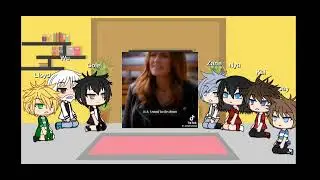 Ninjago react to Hope Mikaelson as Lloyd's twin sister