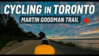 Relaxing Cycling in Toronto &mdash; Martin Goodman Trail | Lofi Ride Vibes
