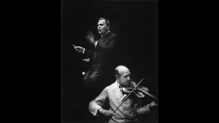 Beethoven:   Violin Concerto in D major op. 61  -  Joseph Szigeti, violino; Bruno Walter, direttore