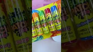 Sour Patch Kids chapstick #unboxing #lipsbeauty #lipbalm #asmr