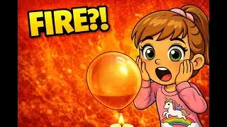 The Unpoppable Balloon (Science vs Fire!)