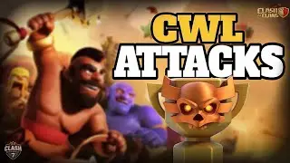 Insane CWL Attacks 🔥 || Clash Of Clans || 3star only #clashofclans #3starstrategy #th17 #coc #sandy7