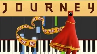 Journey - Nascence (Piano Tutorial, Synthesia)