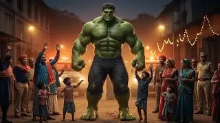 Hulk vs Haunted Factory | Indian Village Horror Adventure | Epic Hulk Action Story