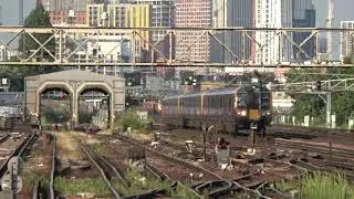 South Western Railway 450108, 450004 and 450563 arriving at Clapham Junction