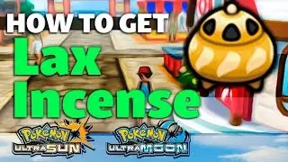 HOW TO GET Lax Incense in Pokemon Ultra Sun and Moon